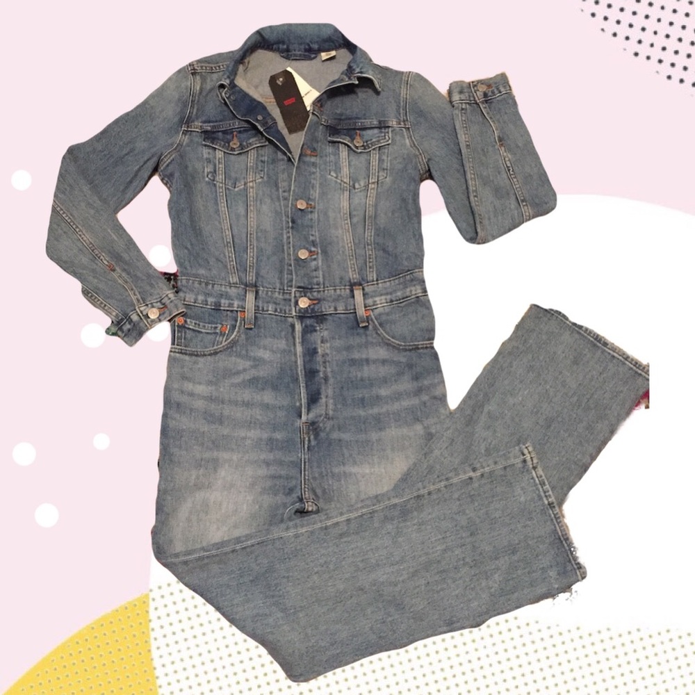 Levi’s Premium Denim Bodysuit NWT
